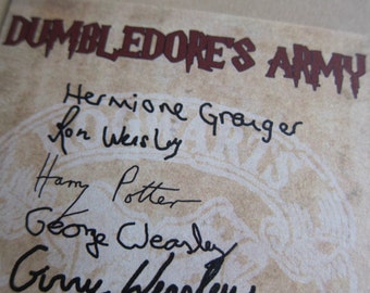 Harry Potter - Dumbledore's Army Postcard
