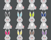 12 Easter Rabbits Clipart / Scrapbook/ for Personal and Commercial Use Il_170x135