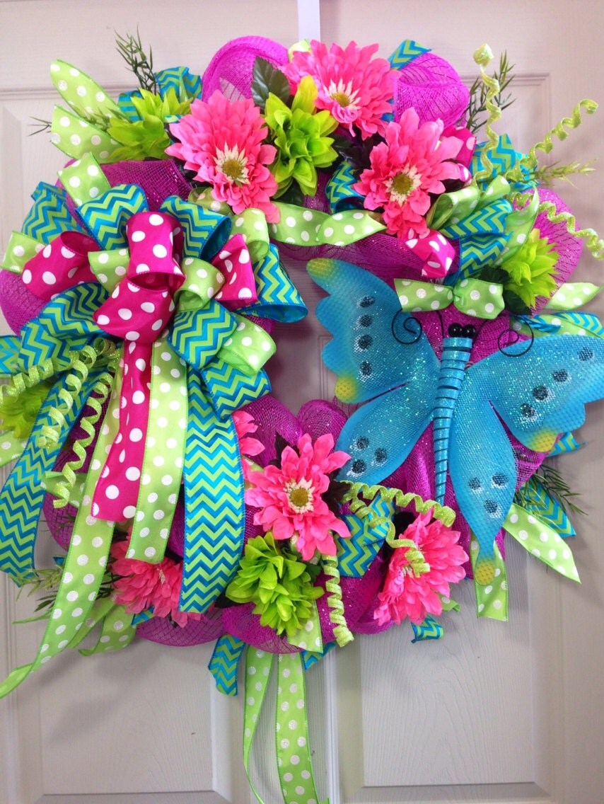 Spring /Summer Mesh Wreath