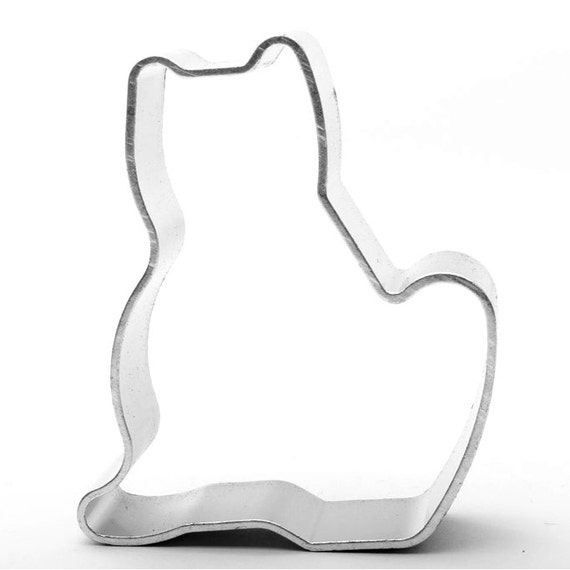 Sitting Cat Shaped Cookie Cutter Bake Cook Baking Home Bakery