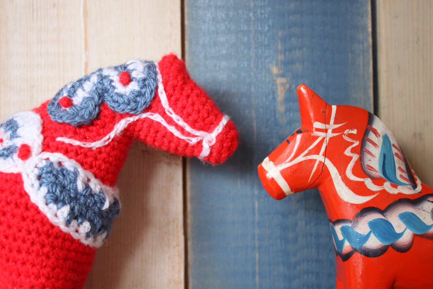 Dala Horse crochet pdf pattern INSTANT DOWNLOAD