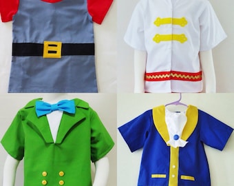 Prince Top - Shirt - Beast - Prince Phillip - Prince James -Costume- Disney Prince- Disney Cruises- Halloween Outfit - 12M to 7Years