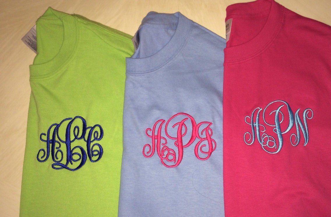 monogram long sleeve shirt