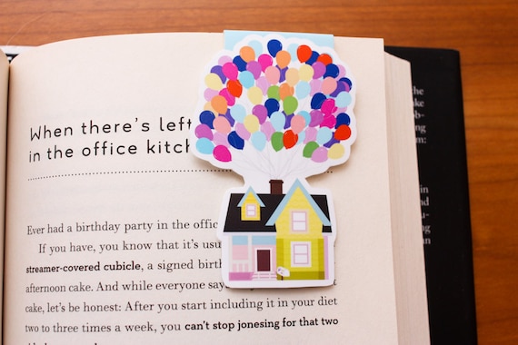 House & Balloons Magnetic Bookmark