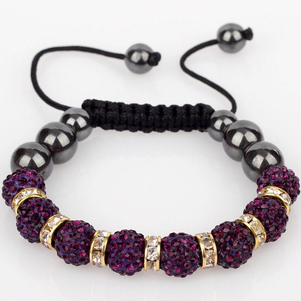 Bracelet Pave BeadDisco Ball Bracelet More choice of