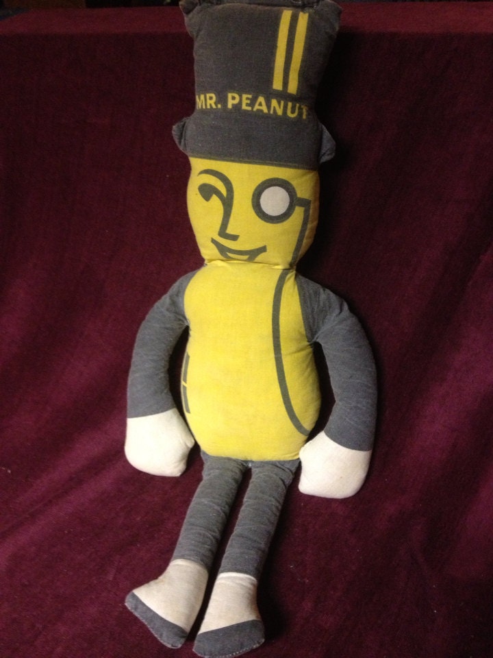 vintage mr peanut doll