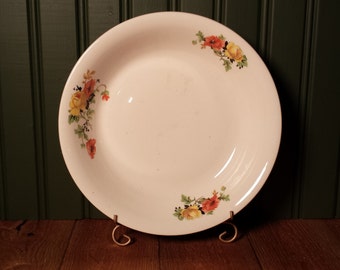 Vintage Homer Laughlin China Bowl With Floral Design
