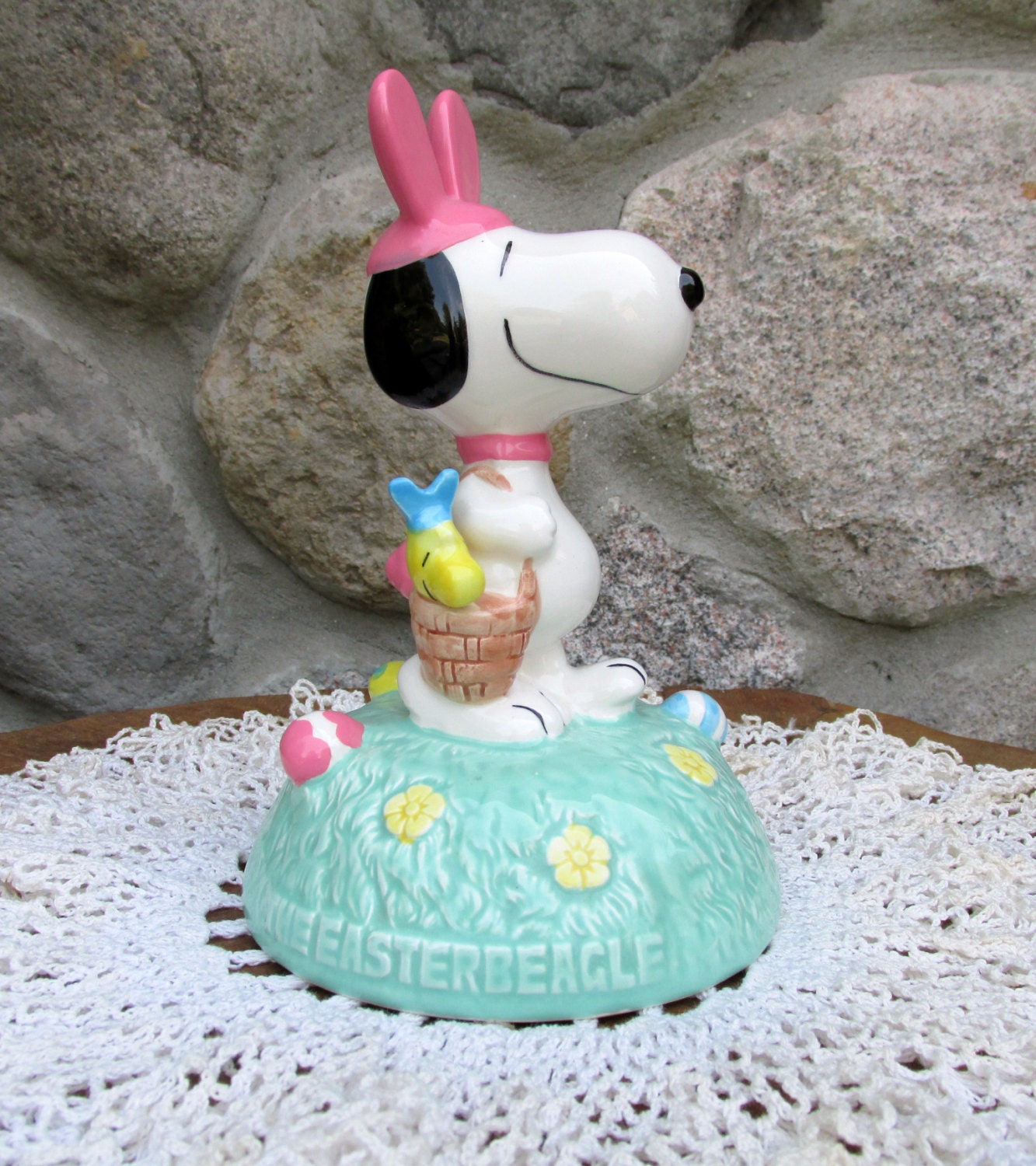 snoopy easter beagle stuffed animal