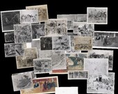B/W Photo Collection of Paintings By Famous Listed Artist Raoul Dufy