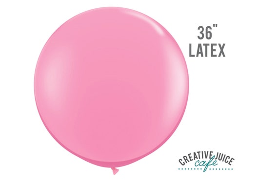 36" PINK giant latex balloon - Perfect for weddings, birthdays, photography props Il_570xn