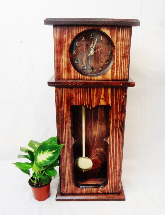 Handmade Vintage Grandfather Clock by RomanosStudio on Etsy