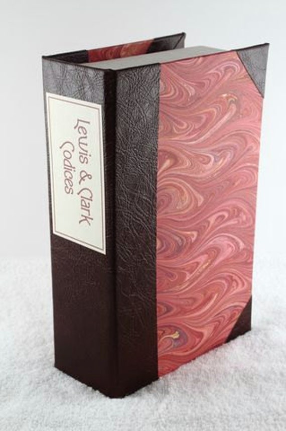 Custom clamshell box to protect valuable books documents