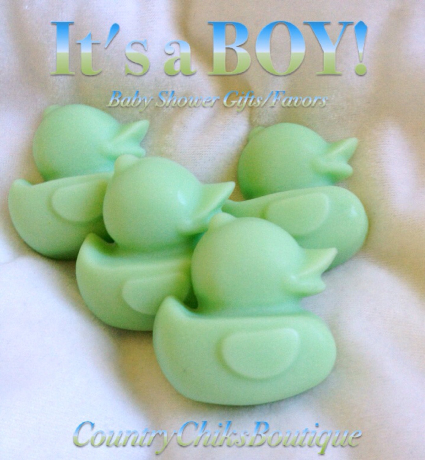 It's a BOY Baby Shower Gifts/Favors by CountryChiksBoutique