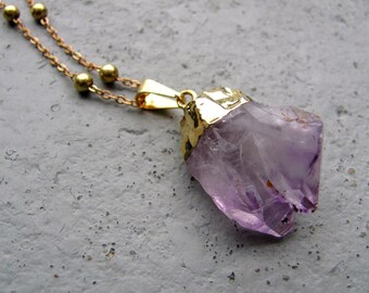 Popular items for raw crystal jewelry on Etsy