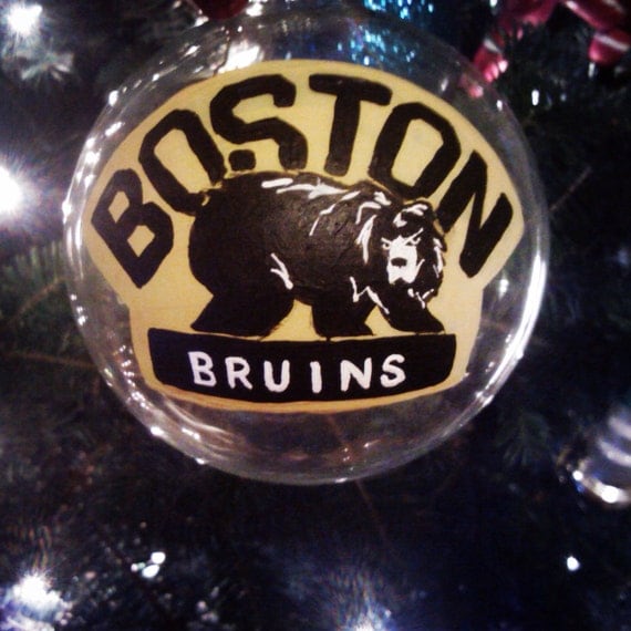 bruins christmas ornament large bruins christmas ornament large