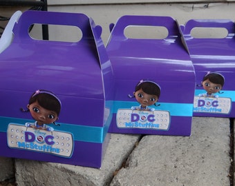 Doc McStuffins Favor Boxes Set of 6