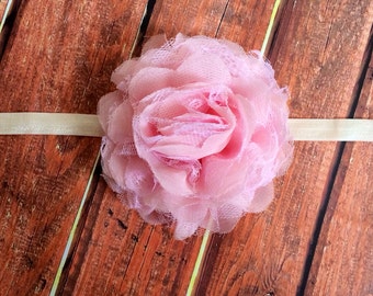 LOVESTRUCK JEWELED HEADBAND - SHIMMER BLUSH main image 0