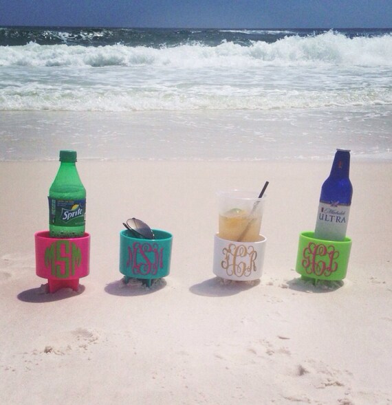 Personalized Beach Spiker Drink Holder By WillowandReese On Etsy