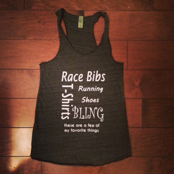 Race Bibs Tshirts Running Shoes Bling these are a few if my