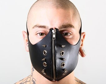 Human muzzle Fetish punk / underground Accessories / Von Stein MuzzleKorb