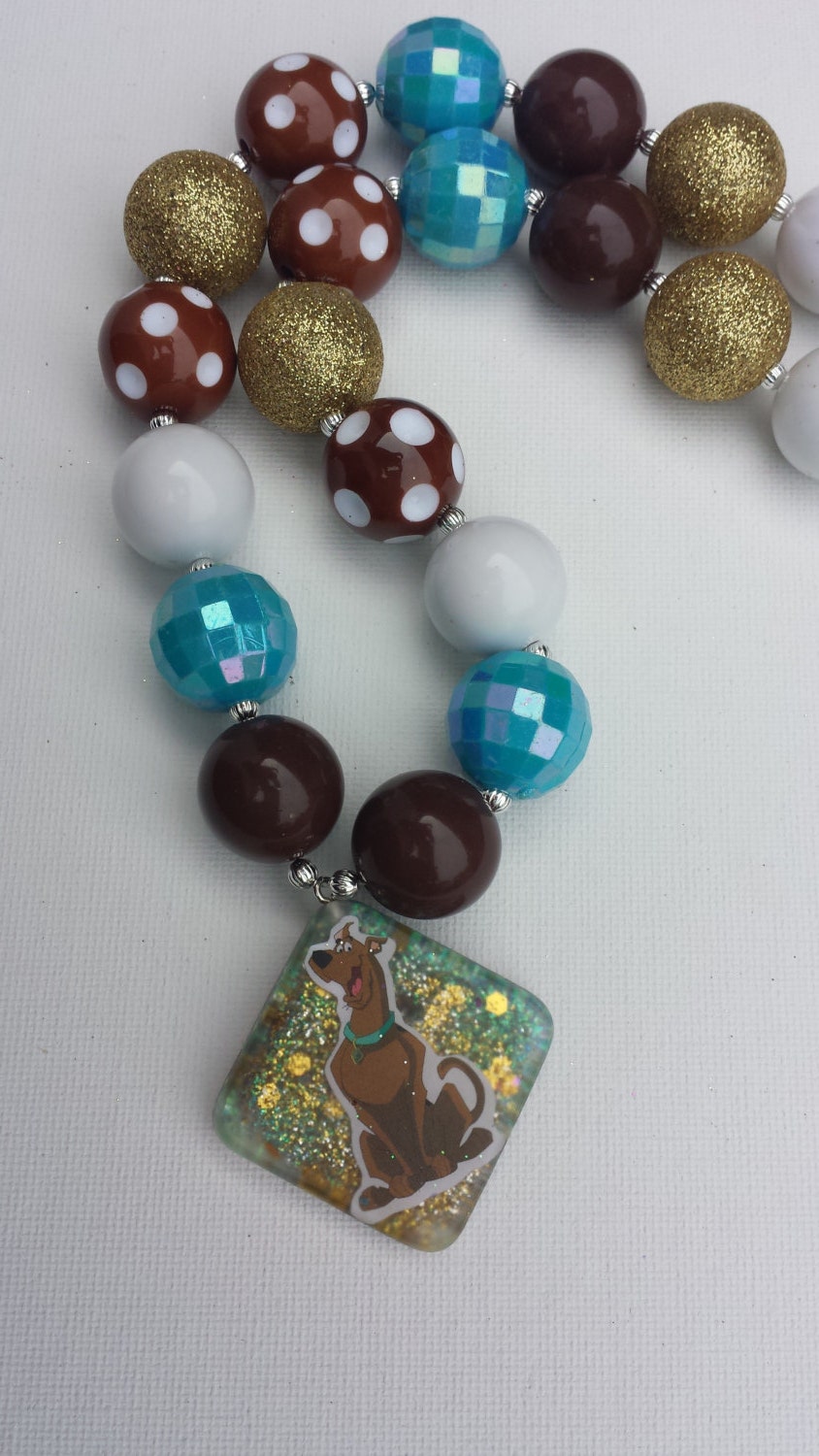 scooby doo costume necklace