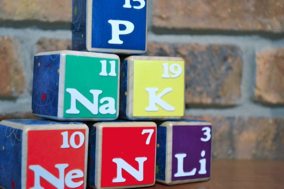 Periodic Table Blocks 