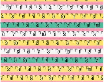Measuring Tape Fabric by Cynthia Frenette from Sewing Studio Sweet - Robert Kaufman