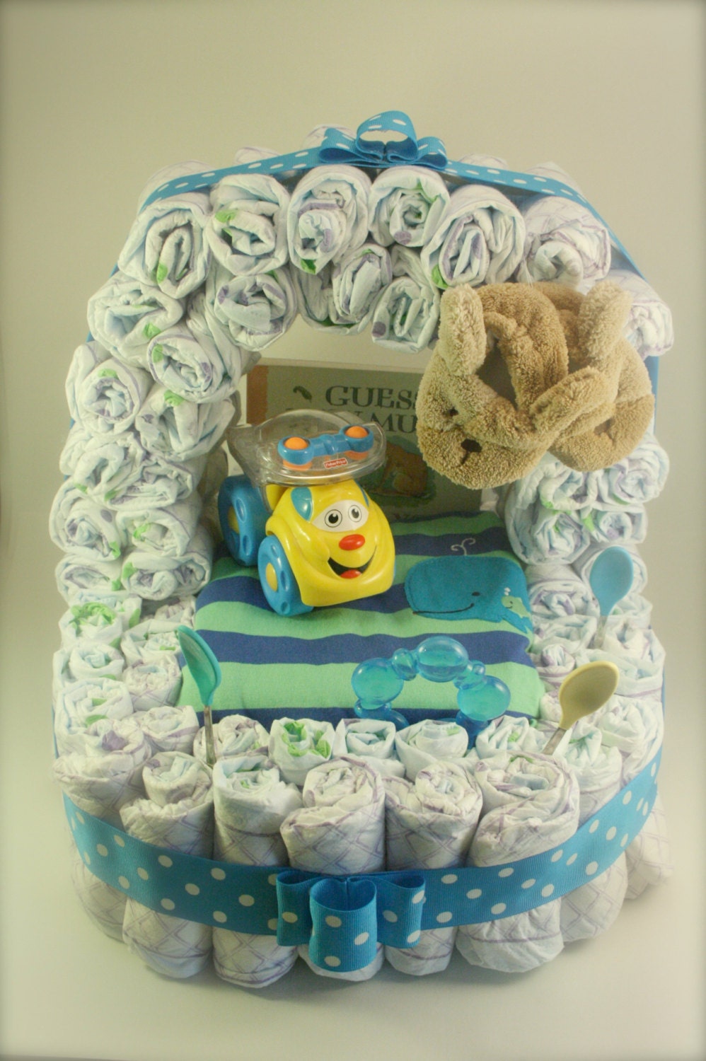 Diaper PATTERN Diaper Cake for a Baby Shower