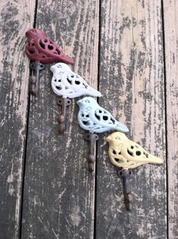 Bird Hook Adorable Heavy Duty Cast Iron Bird Hook Available