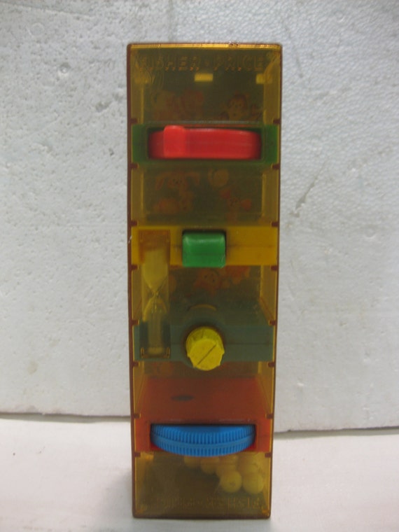 1971 Fisher Price Tumble Tower Puzzle Toy 118 fp23