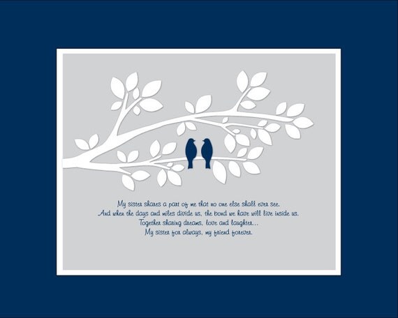 ... of Honor/ Sisters Birthday/ Sister Wedding gift/ Sorority Sister Gift