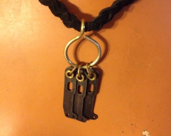 Recycled Machine Part Necklace