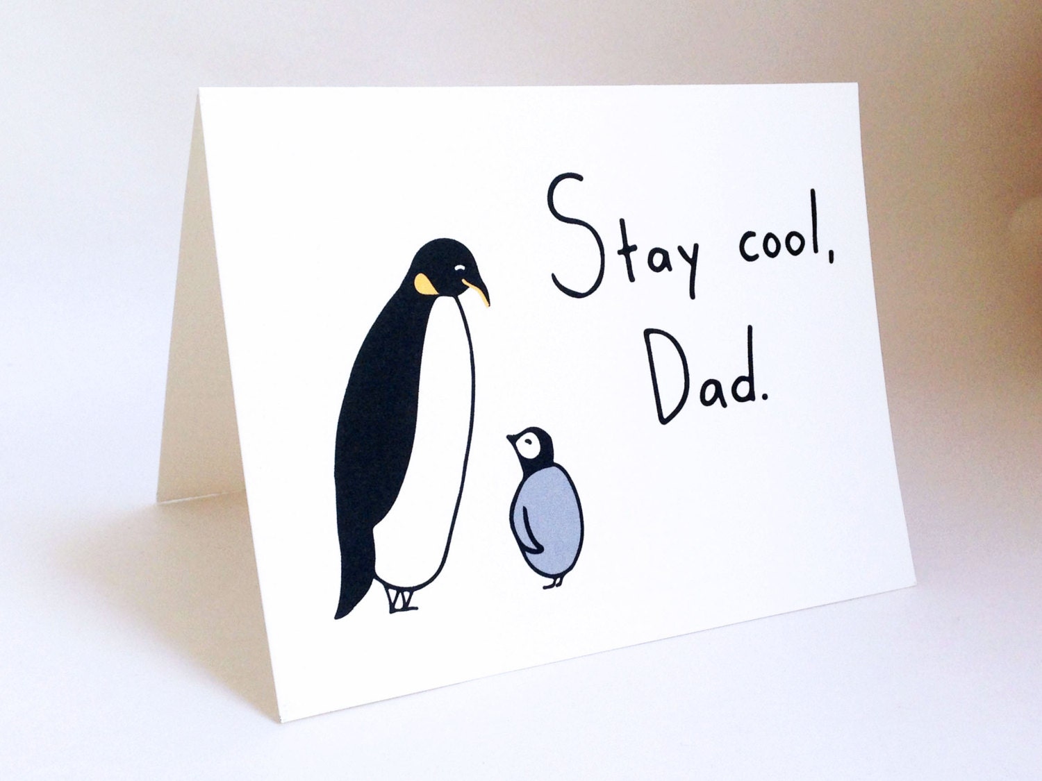 Funny Father's Day Card // Cute Dad Birthday Card