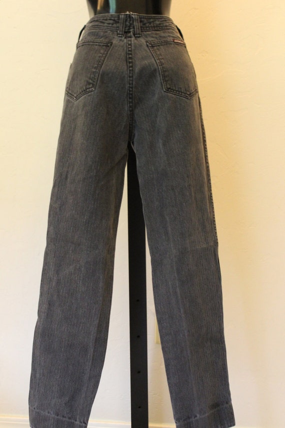 vintage jordache pin stripe jeans high waisted jordache jeans