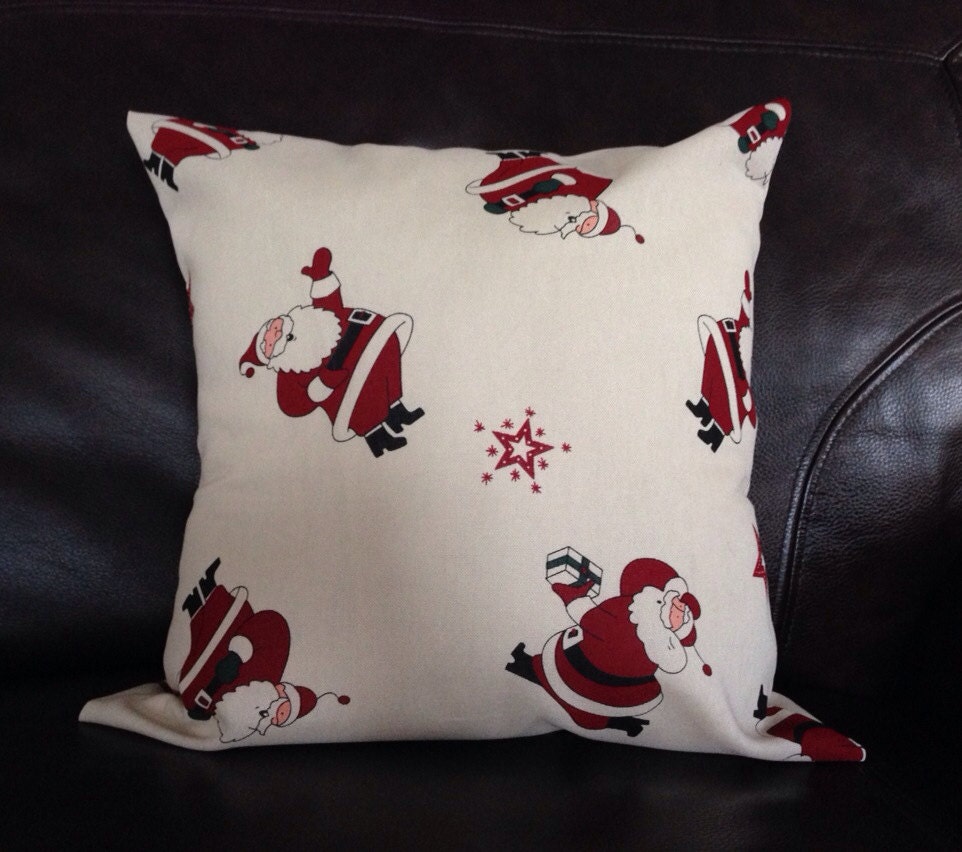 16 Santa Pillow Cover by MunchkinsMakings on Etsy