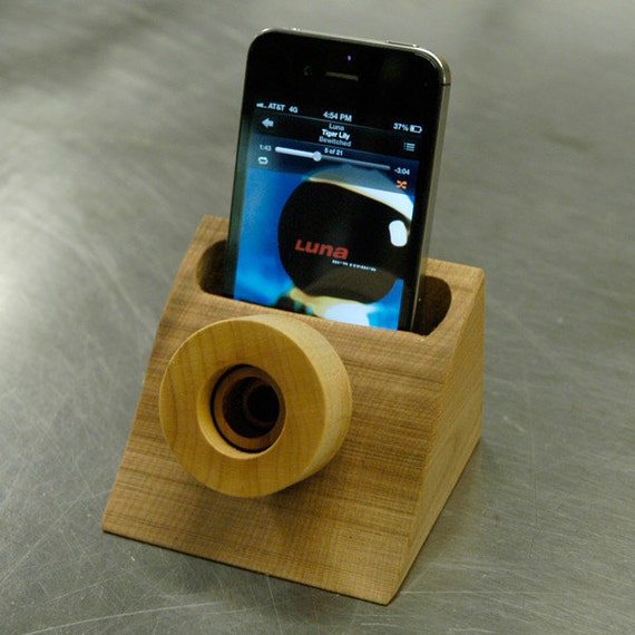 Single Head Passive Wooden Speaker