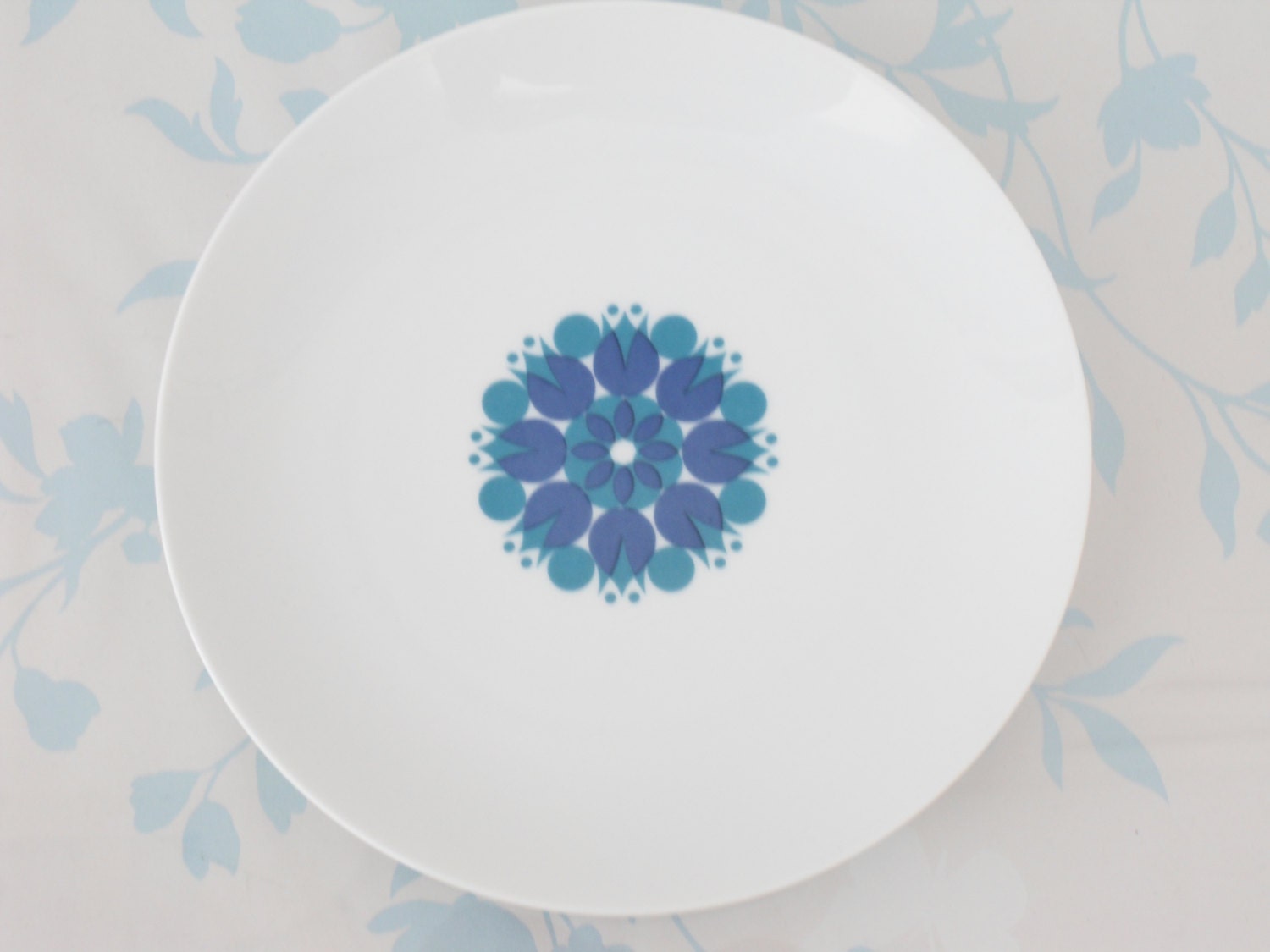 Vintage Pinwheel Side Plates by Thomas, Germany Haute Juice