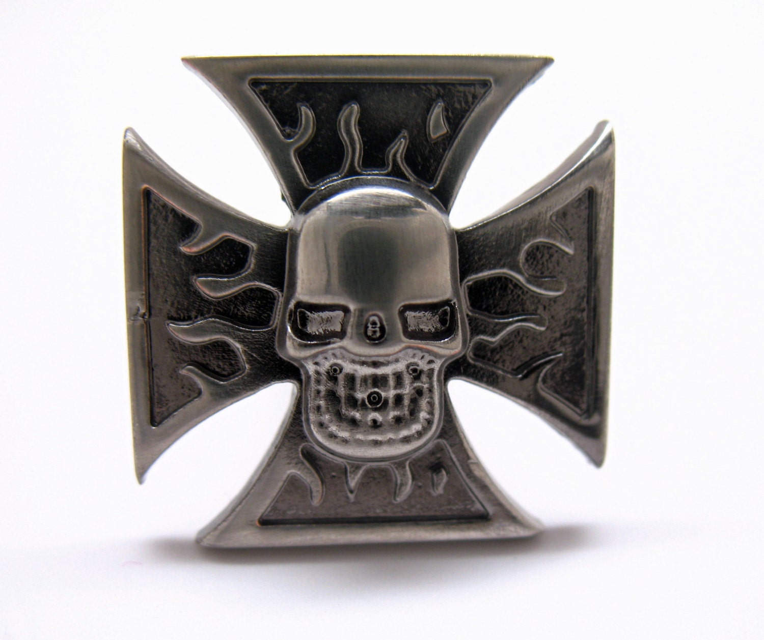 Iron Cross Skull Cufflinks Skull Head Living Life on Your