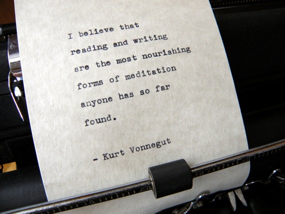 Kurt Vonnegut Quote On Writing