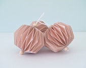 Set of 3 origami pendants - size S