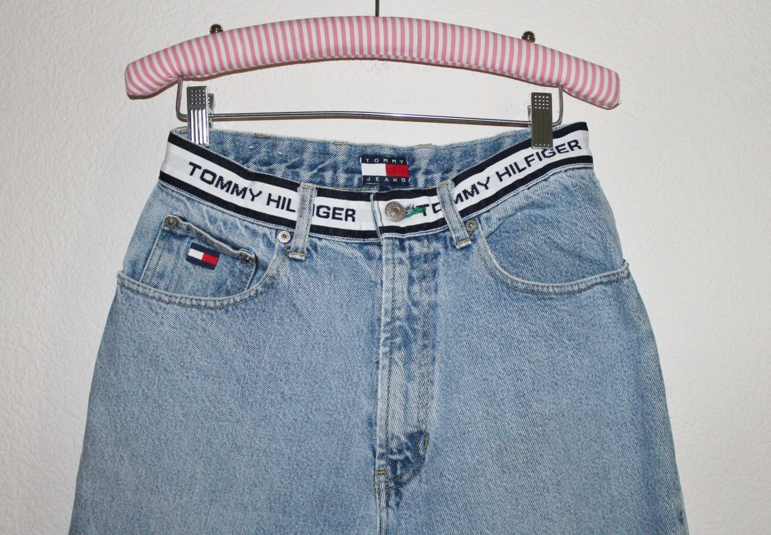 Tommy hilfiger high waisted jeans for women crew