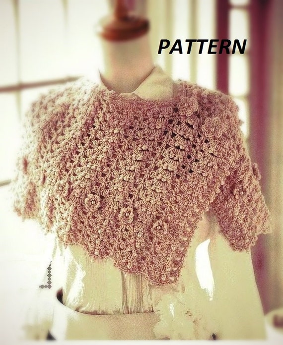 necklace chain crochet stitch pattern CopperLife PATTERN crochet collar cozy by cape necklace scarf