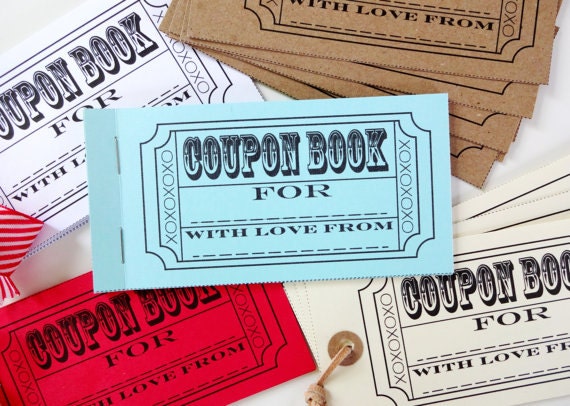 DIY Coupon Book Printable