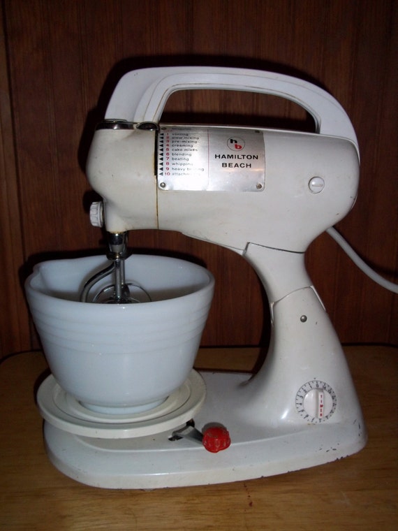 Items similar to LK Vintage 1938 Hamilton Beach Electric Mixer Model