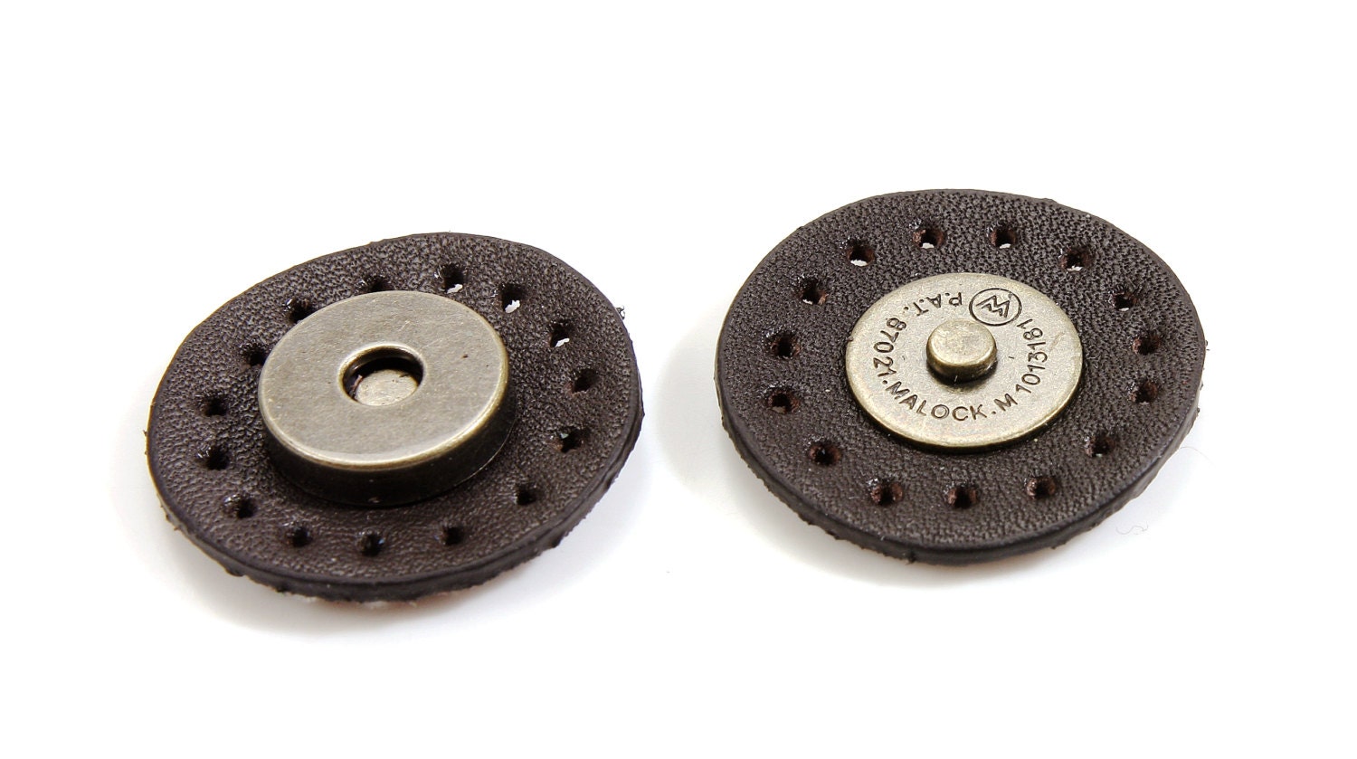 Snap Closure w/100 Genuine Leather for Purse Making