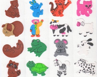 Cute Fuzzy stickers FREE SHIPPING
