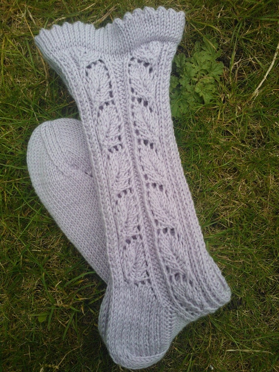 lace socks long