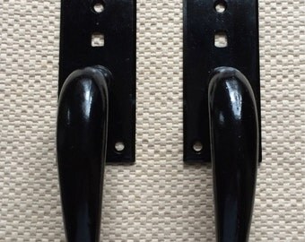 Vintage Front Door Latch Handle Set