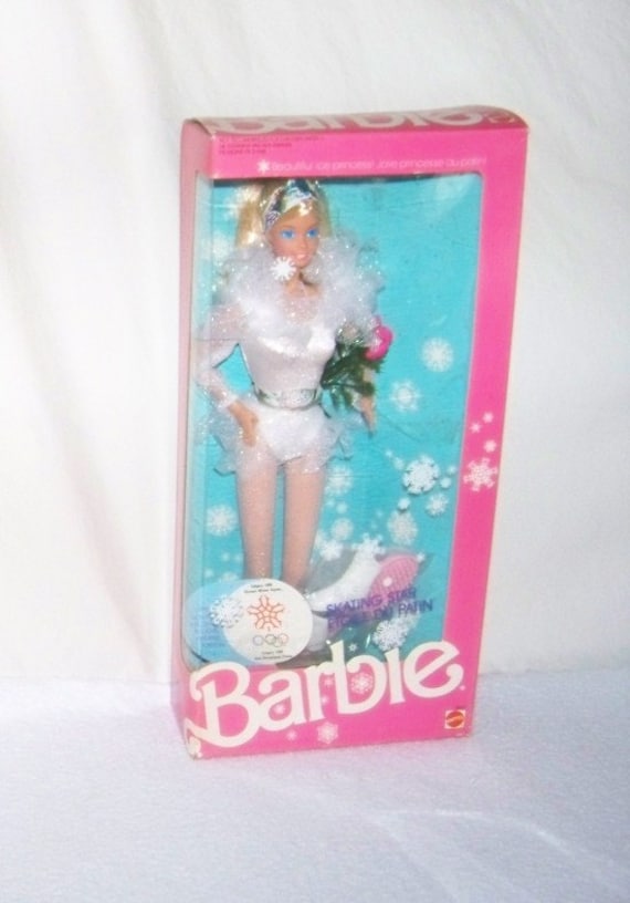 1987 Skating Star Barbie Doll NIB by onlygot1 on Etsy