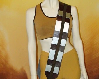 Star Wars Inspired Chewbacca Wookie Bandolier Ammunition Fuel Belt